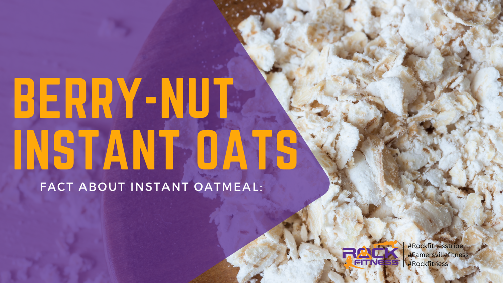 BerryNut Instant Oats Rock Fitness